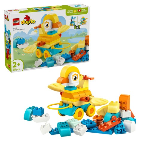 LEGO DUPLO Town 3in1 Animals on Wheels