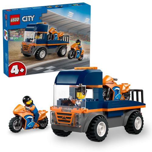 LEGO Motorcycle Transporter