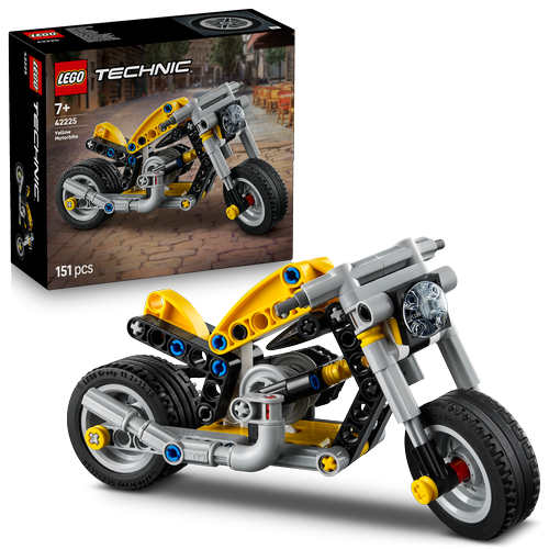 LEGO Yellow Motorcycle