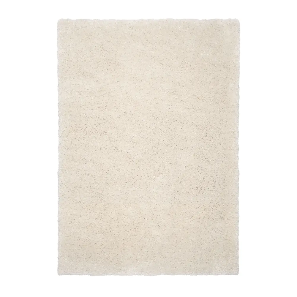 Luxury Shaggy Ivory Rug
