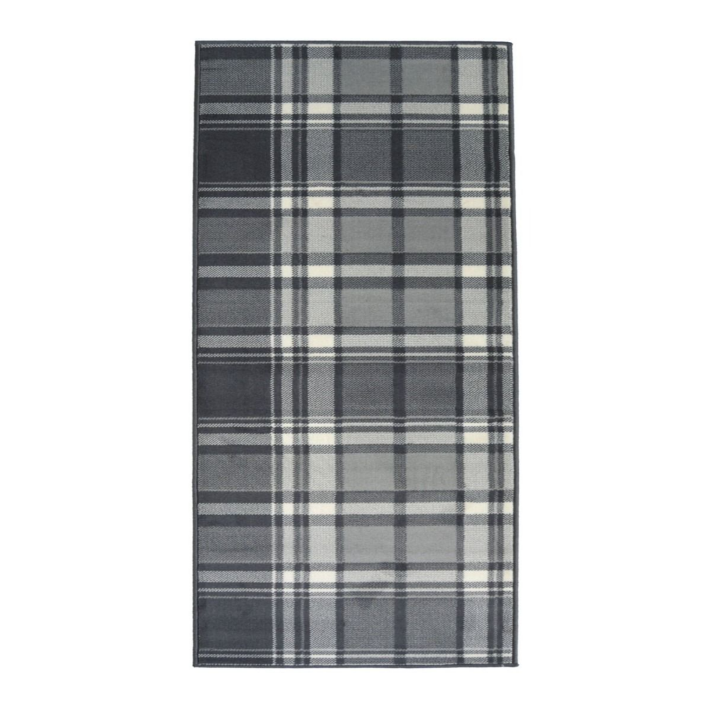 Maestro Aviemore Grey Runner Rug