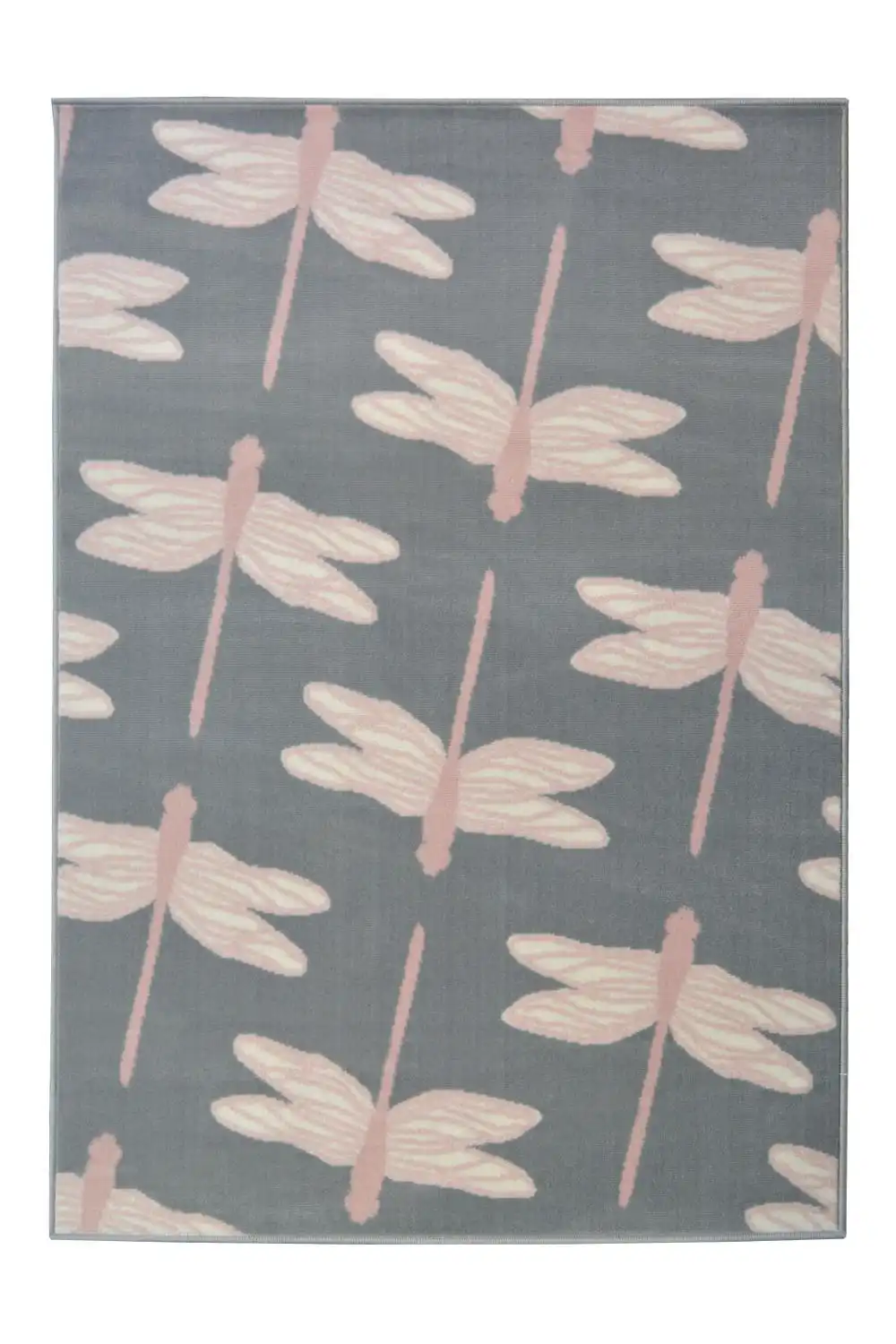 Maestro Dragonfly Silver Rug