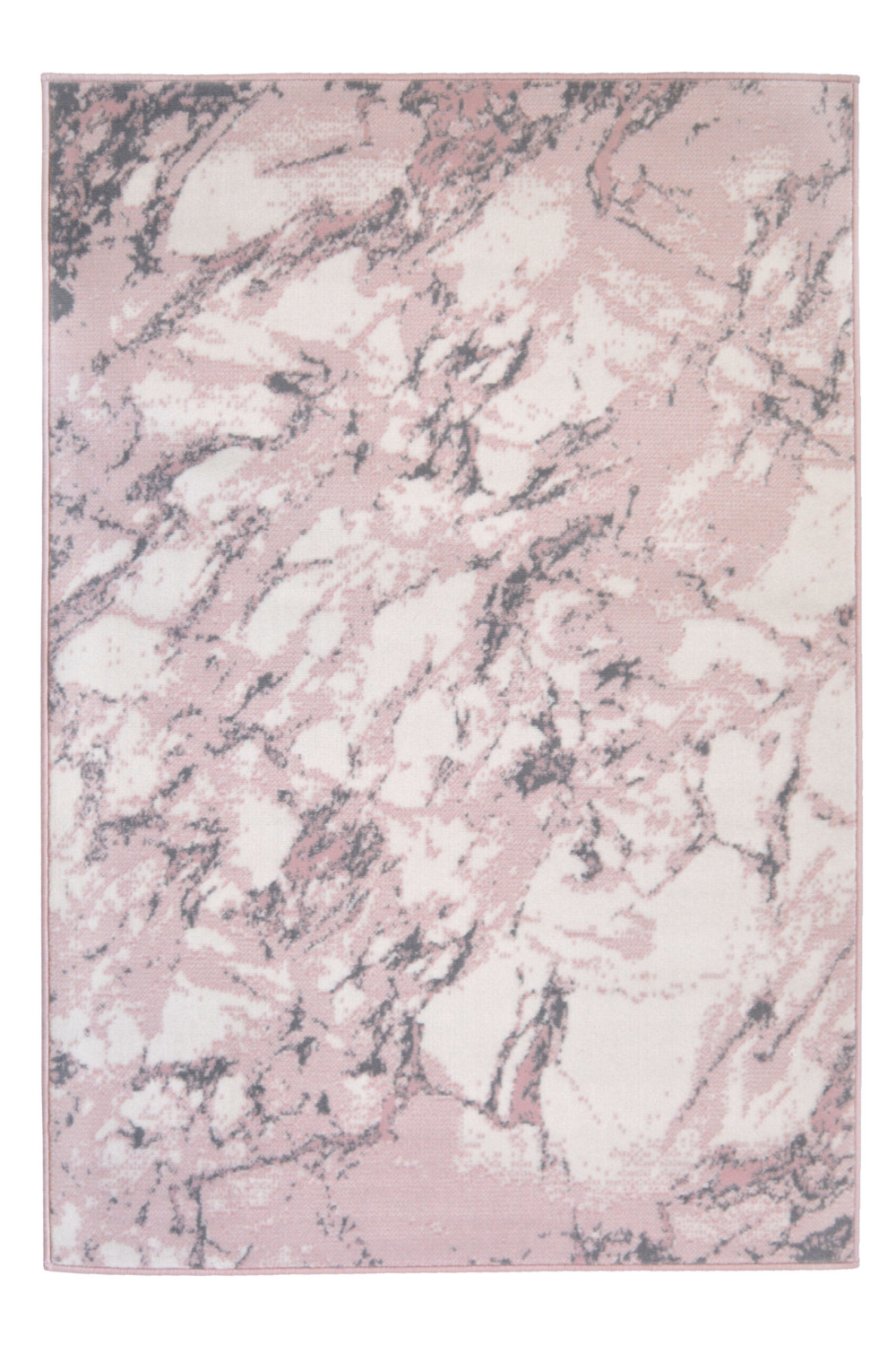 Maestro Marble Effect Pink Rug