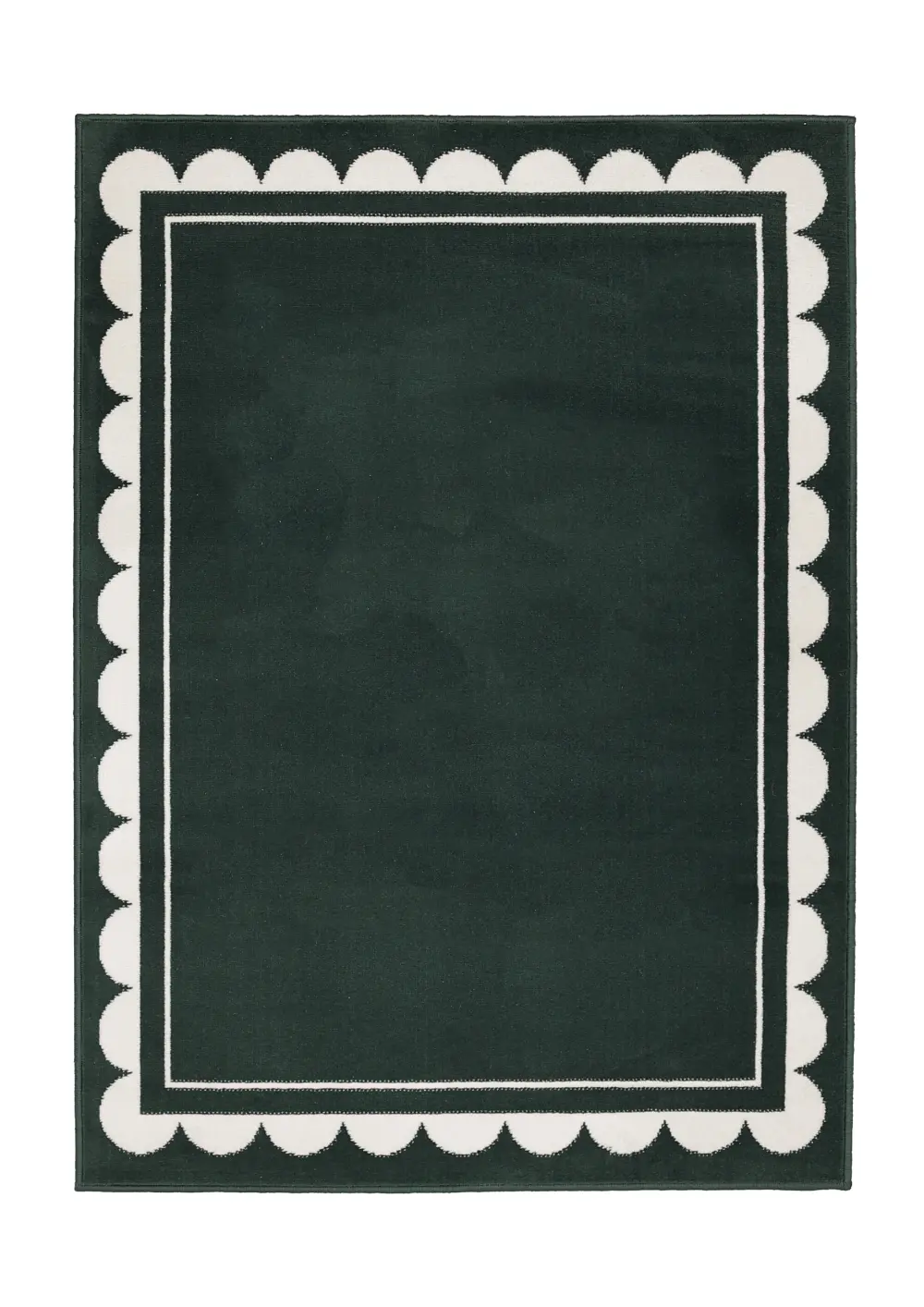 Maestro Scallop Green Rug