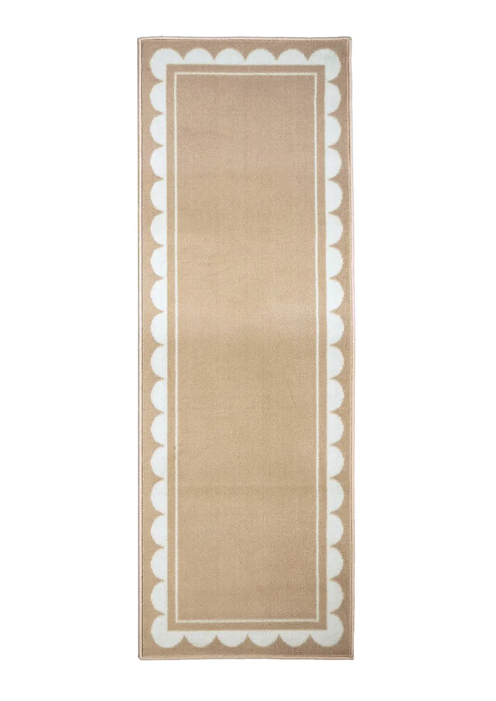 Maestro Scallop Natural Runner Rug