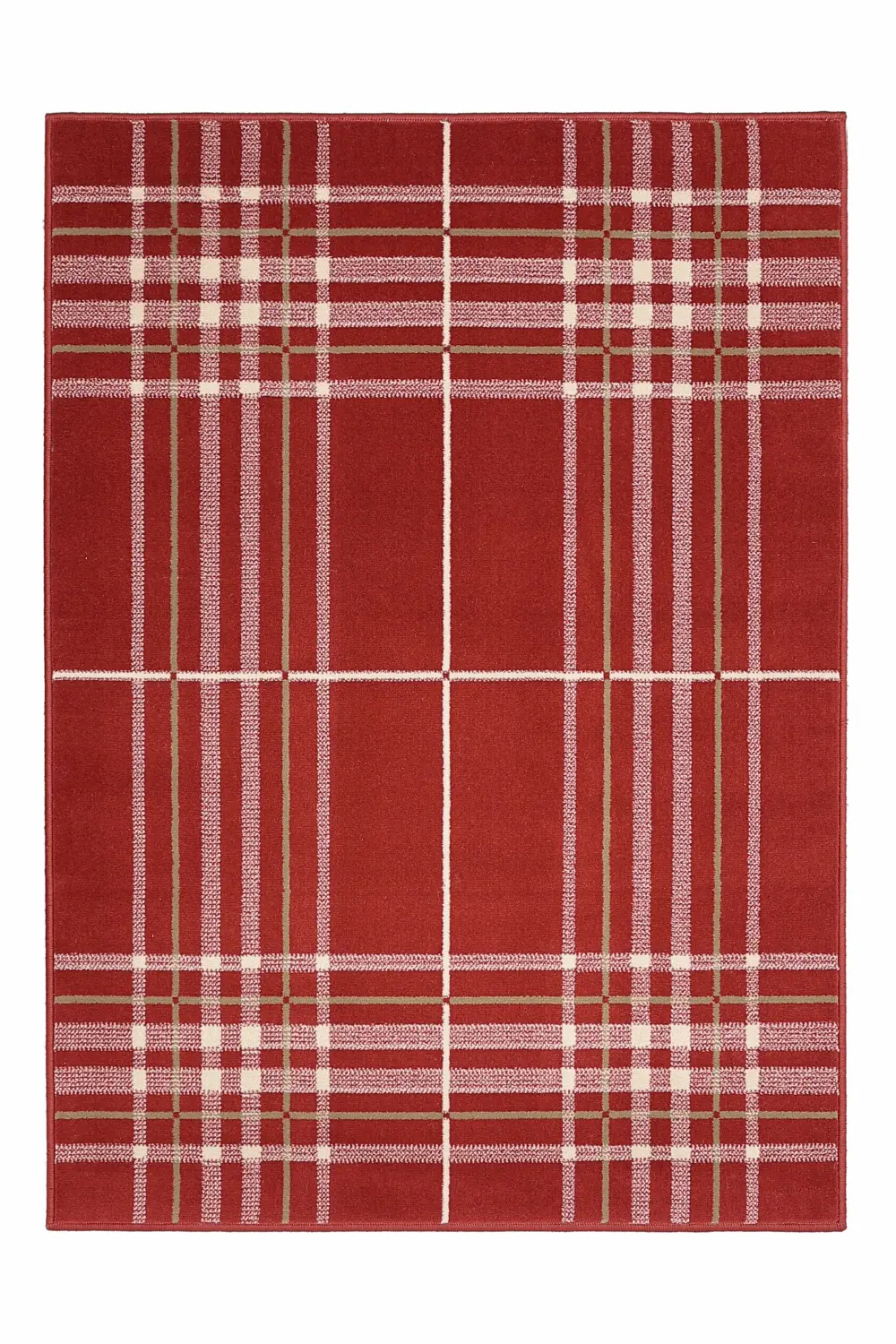 Maestro Tartan Red Rug