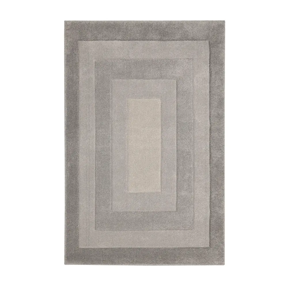 Newport Border Grey Rug