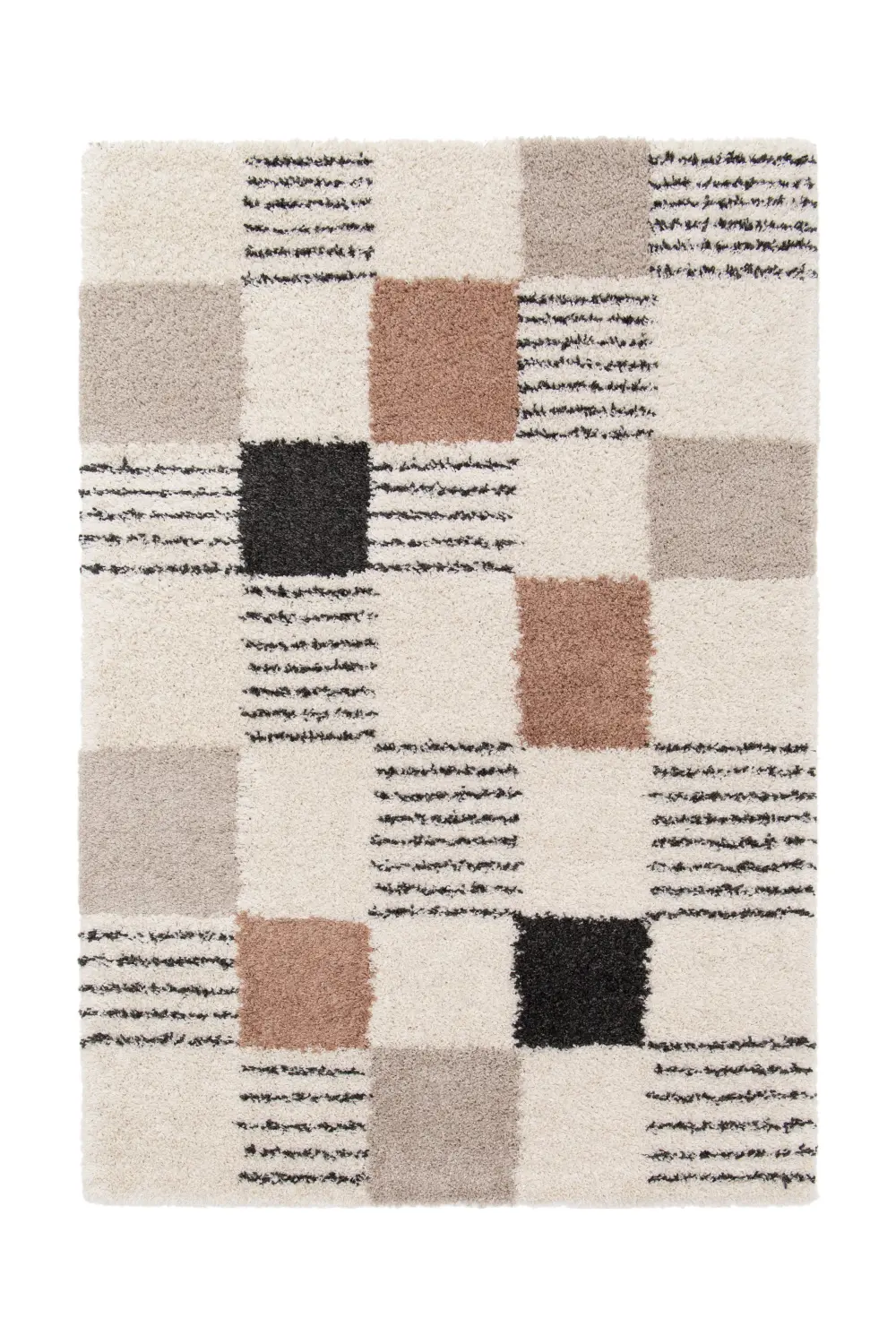 Nomadic Shaggy Blocks Rug