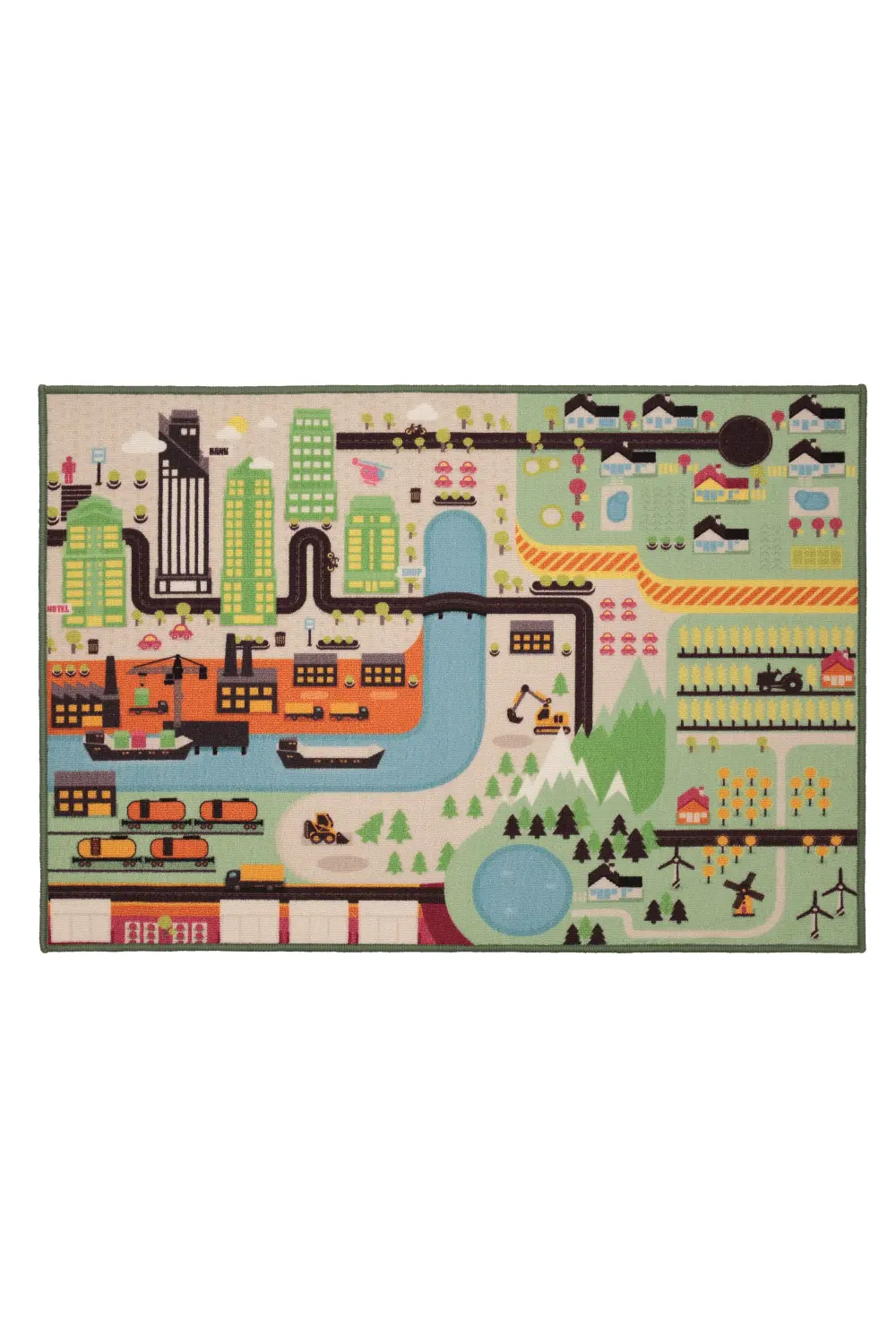 Novelty Busy Roads Rug