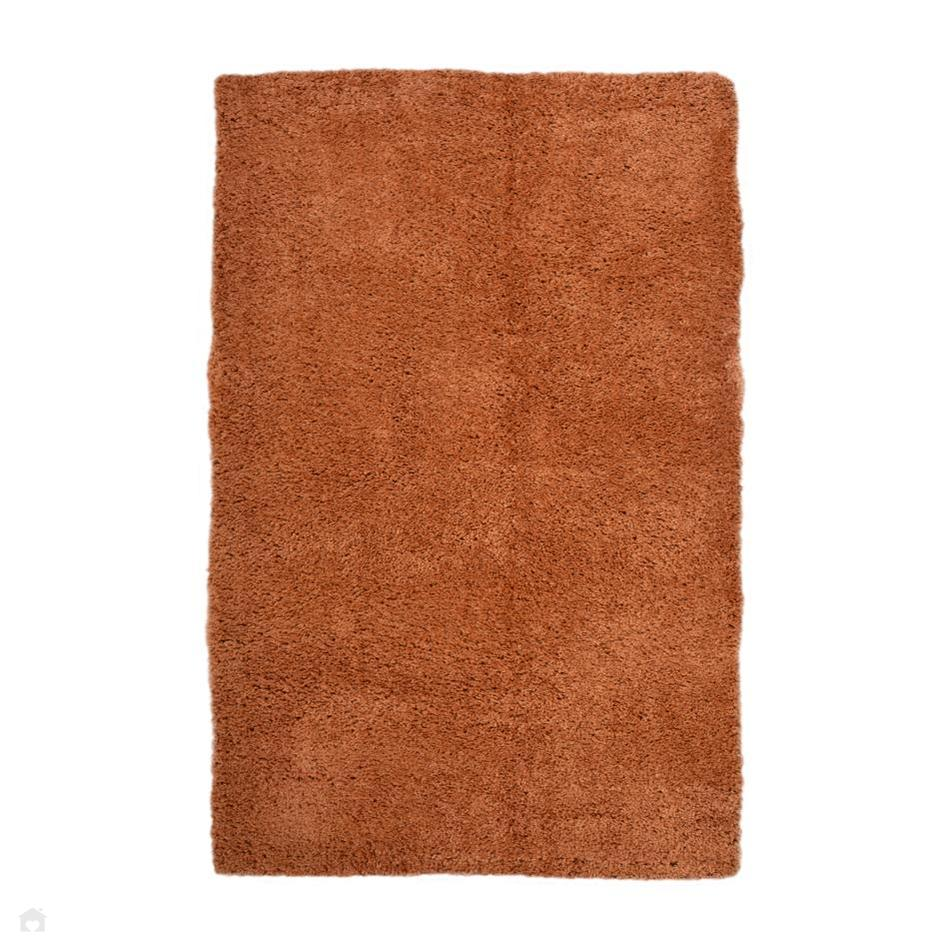 Snug Plain Kids Terracotta Rug