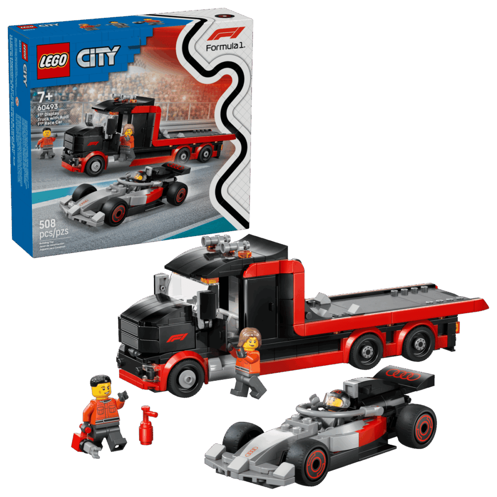 LEGO CITY F1 Display Truck