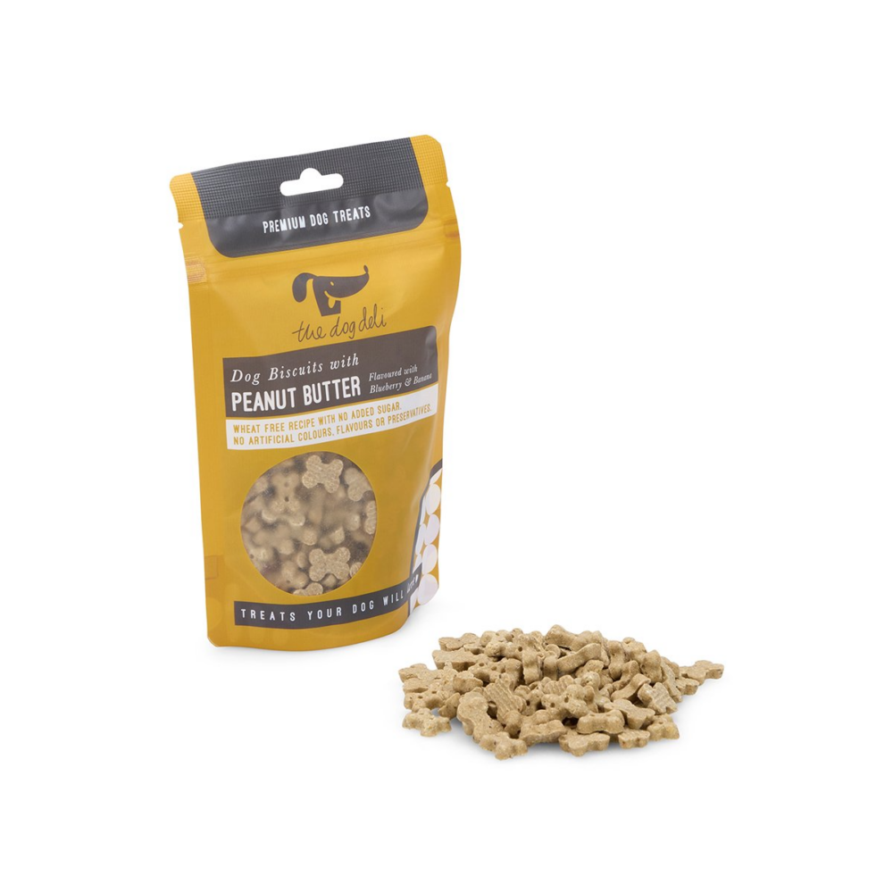 Dog deli biscuits peanut butter