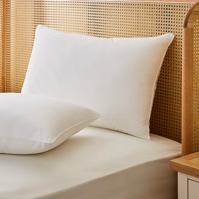 Feels Like Down Cotton Pillow Pair