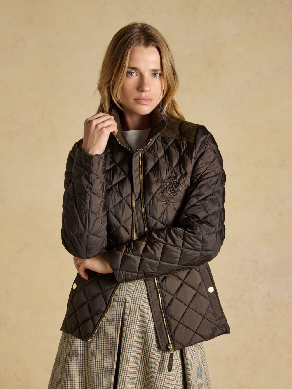Joules Braemar Luxe Chocolate Brown