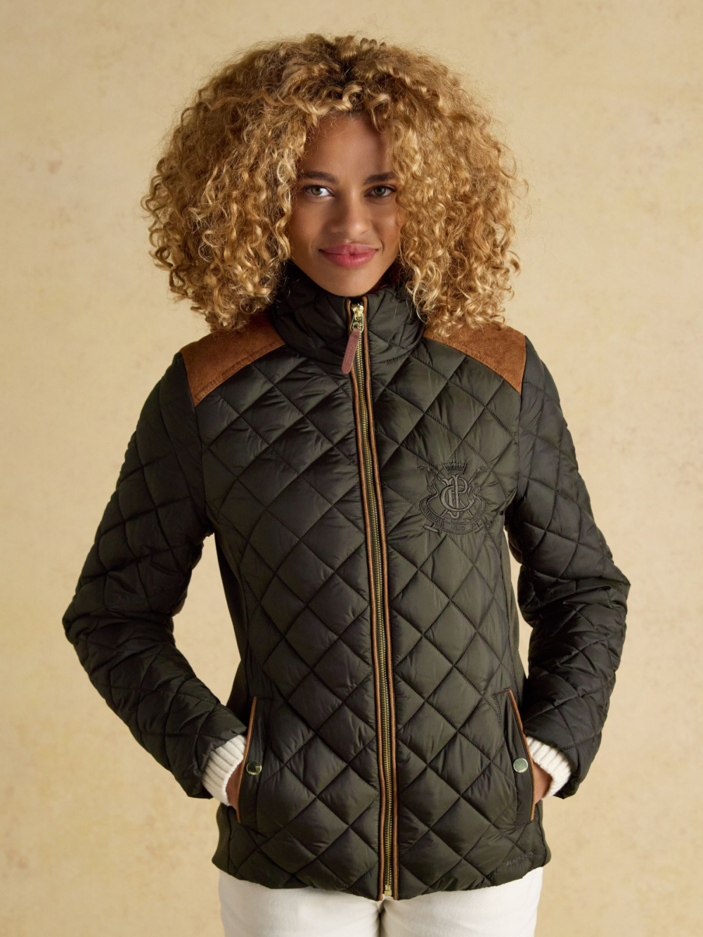 Joules Braemar Luxe Khaki Green