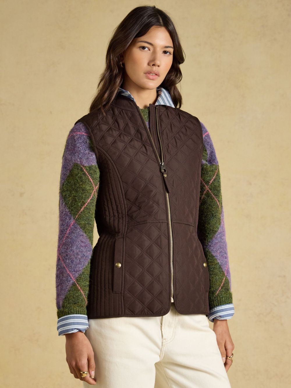 Joules Minx Chocolate Brown