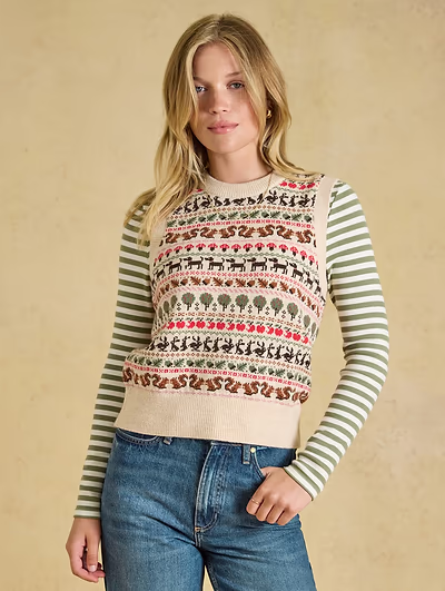 Joules Orchard Tank Oatmeal