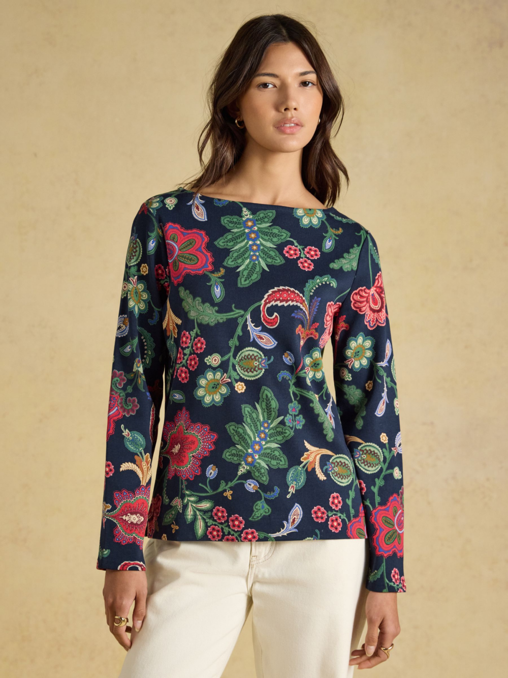Joules Printed Harbour Navy Floral