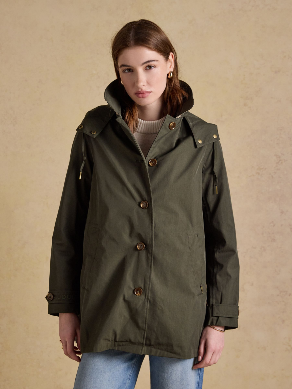 Joules Rainmore Khaki Green