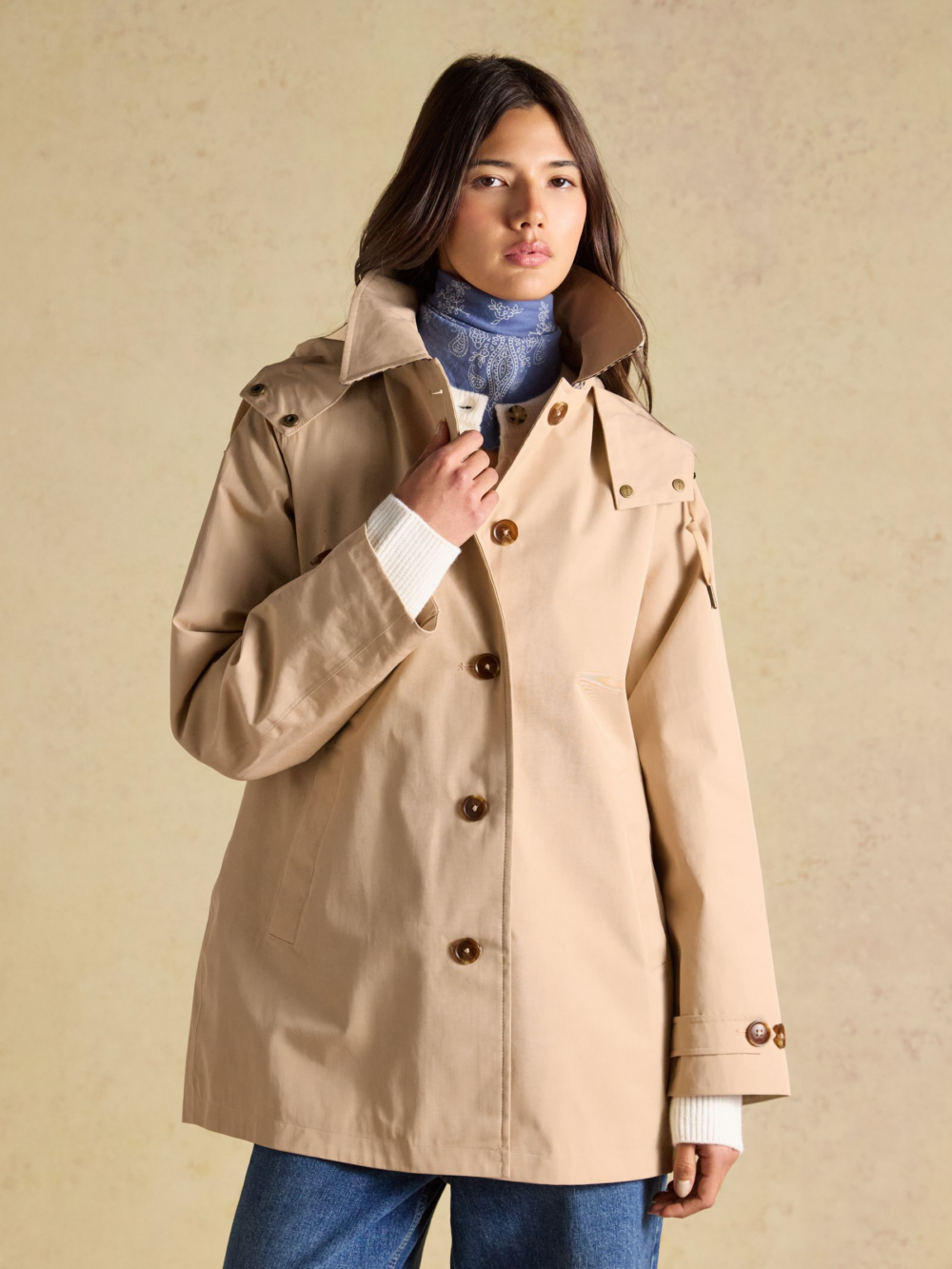 Joules Rainmore Tan Brown