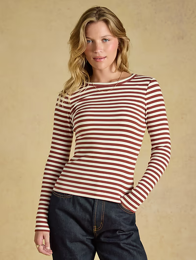 Joules Sophie Russet Creme