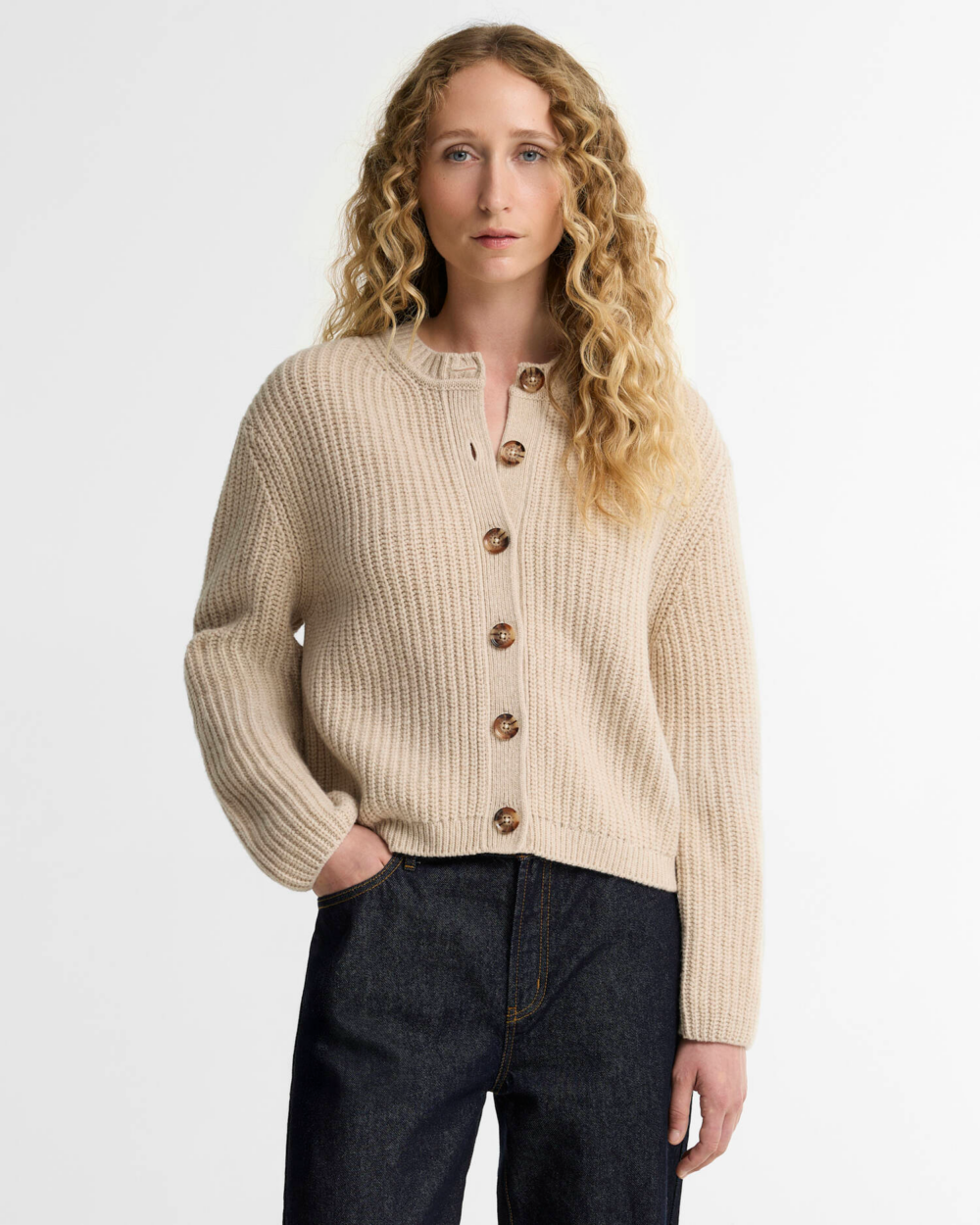 Barbour Adalyn Knit Birch