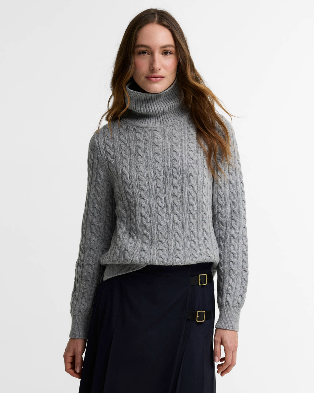 Barbour Ambleside Knit Grey Marl