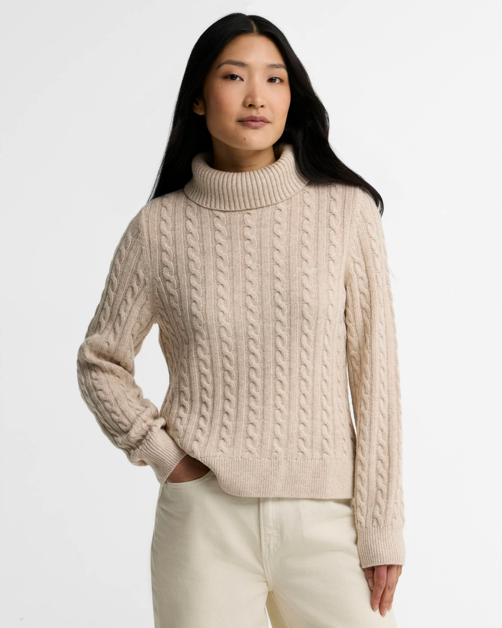 Barbour Ambleside Knit Oatmeal