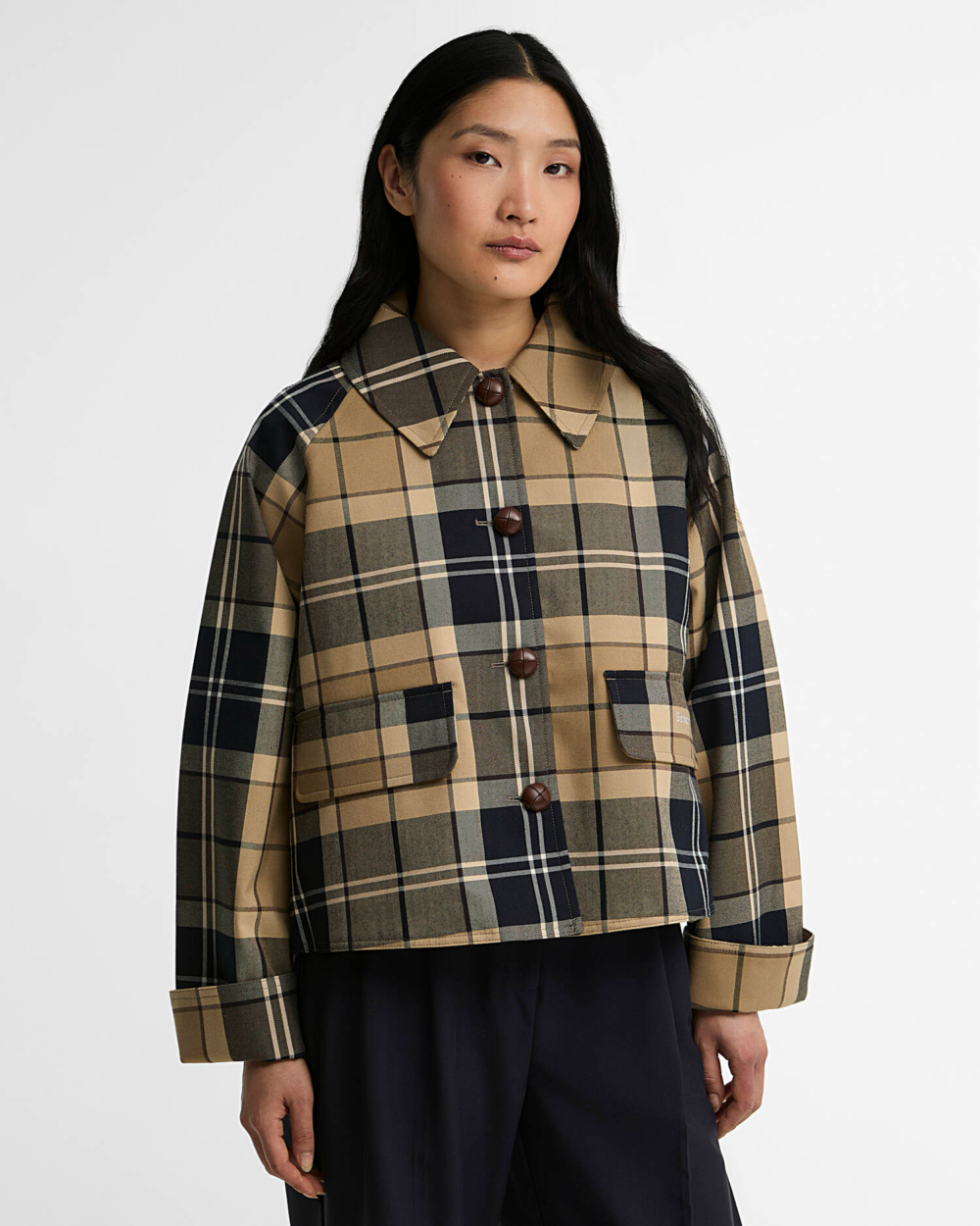 Barbour Delilah Check Birchwood Dress