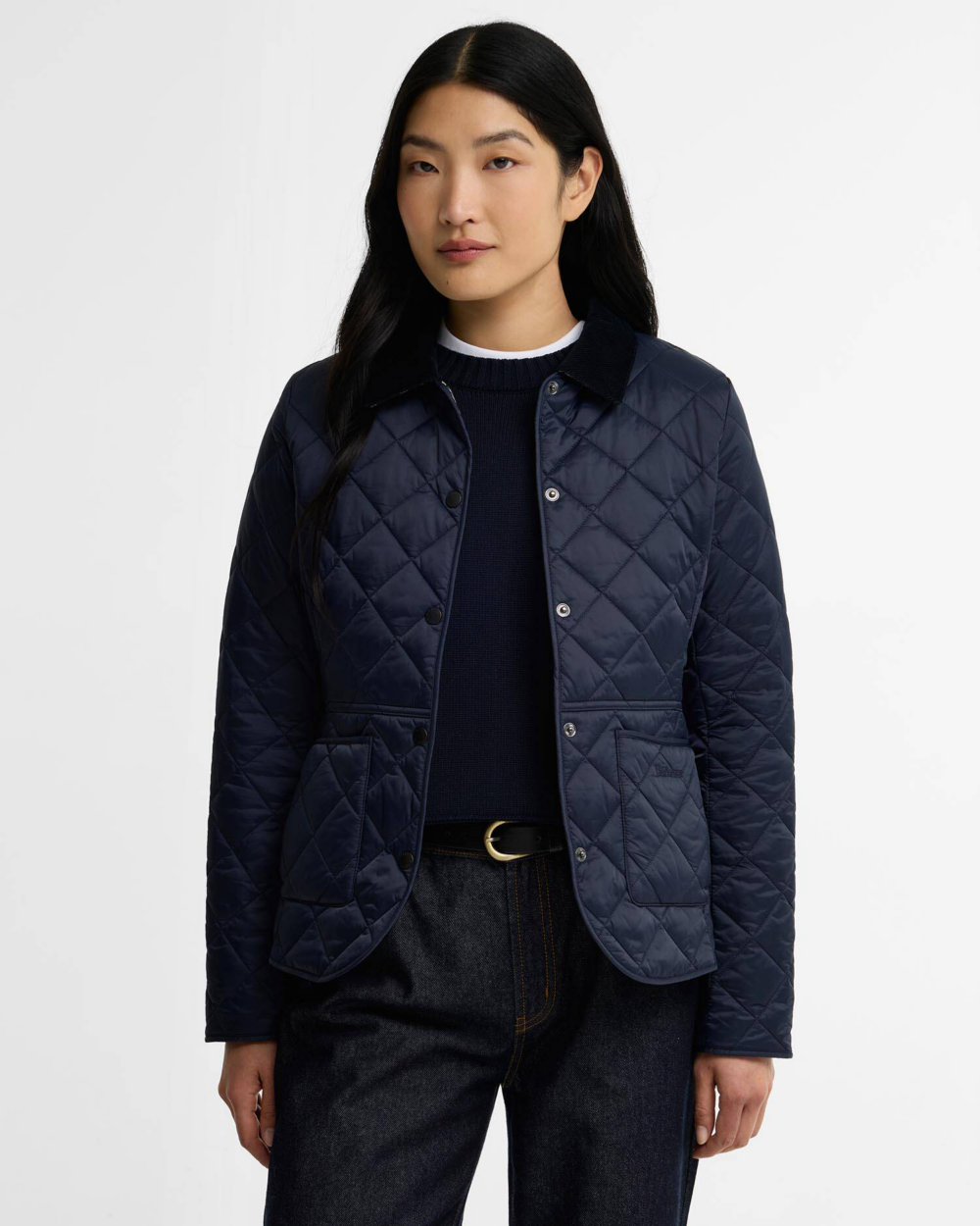 Barbour Deveron Quilt Navy Pa