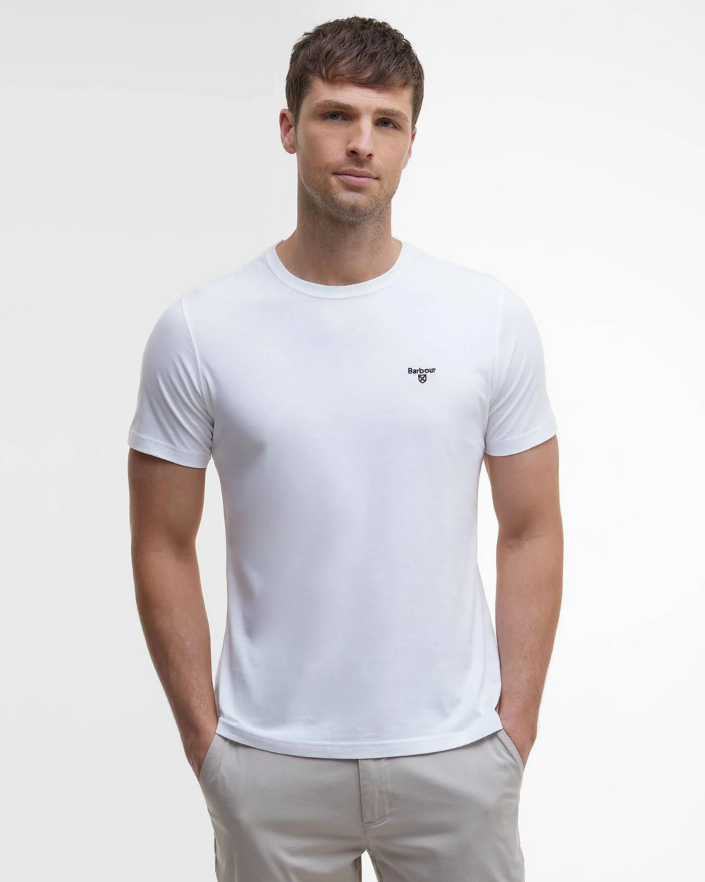 Barbour Ess Sports Tee White