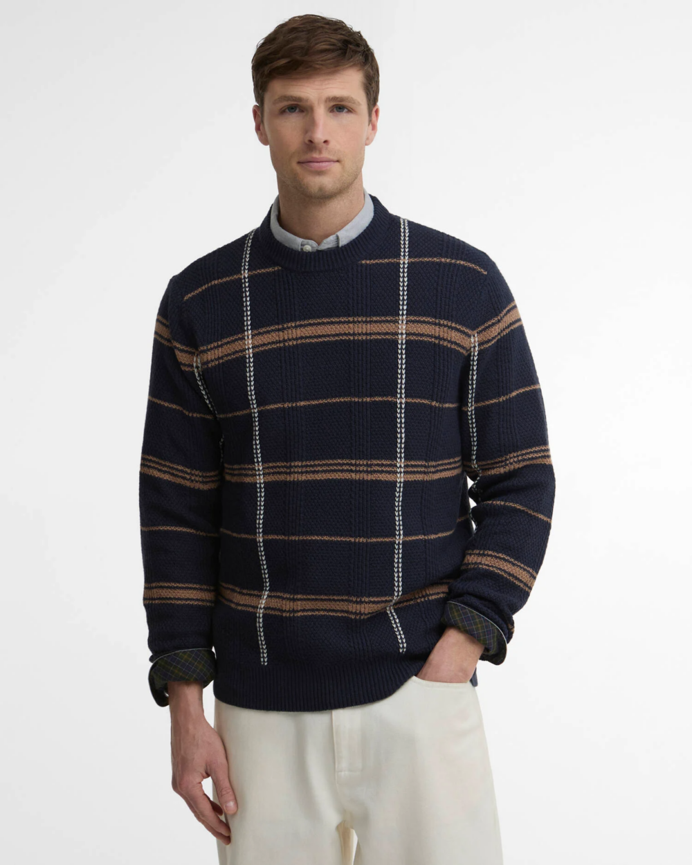 Barbour Fasey Knit Navy