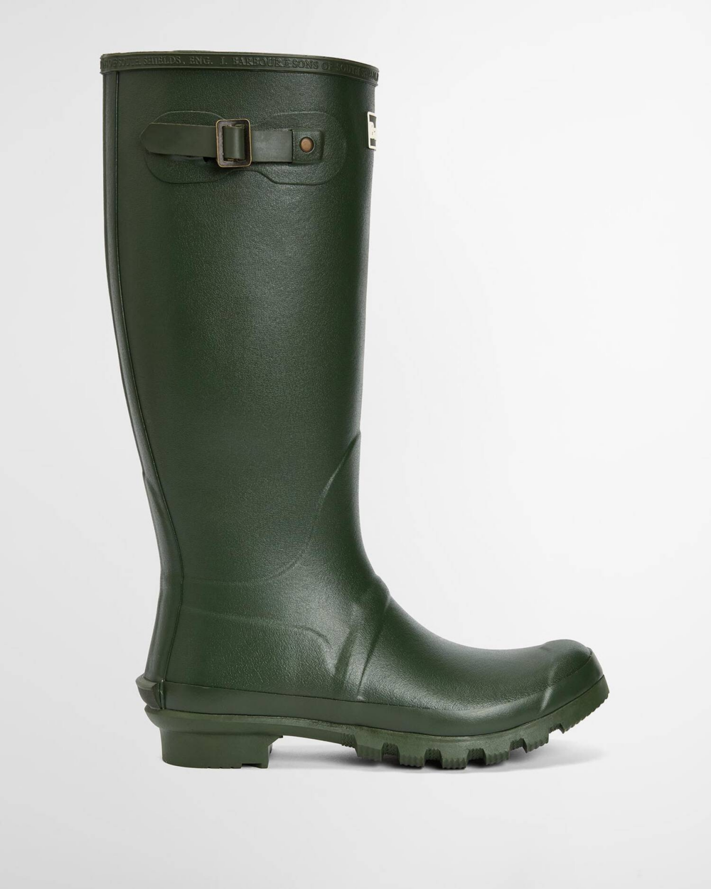 Barbour Mens Bede Wellie Olive