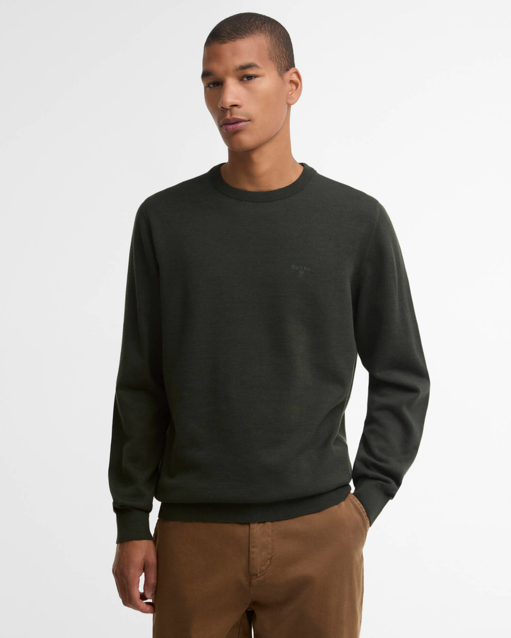 Barbour Pima Crew Sage