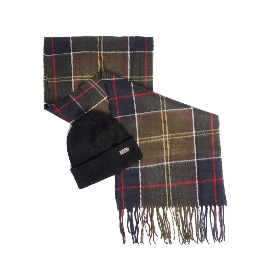 Barbour S&G Bean Scarf Classic Tartan