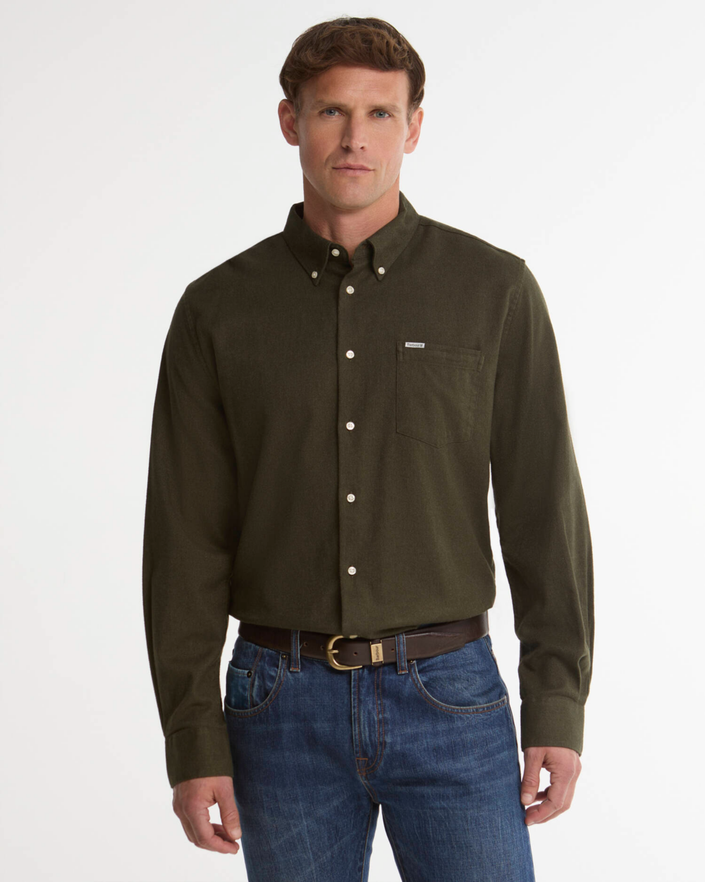 Barbour Sparrowhill Sh Olive