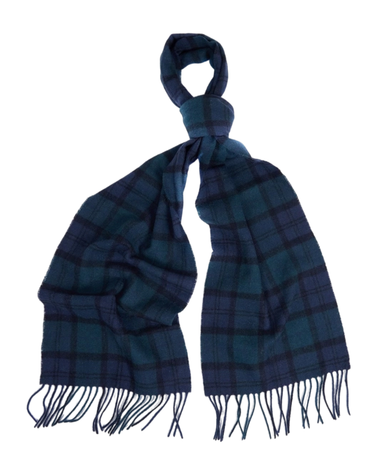 Barbour Trtn Lwool Scarf Black Watch