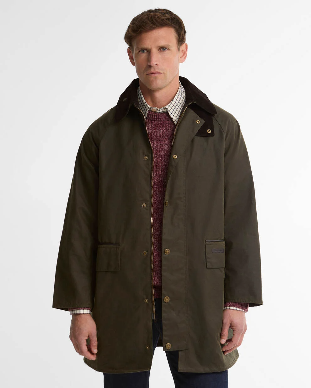 Barbour Wax Mac Fern Fo MEDIUM