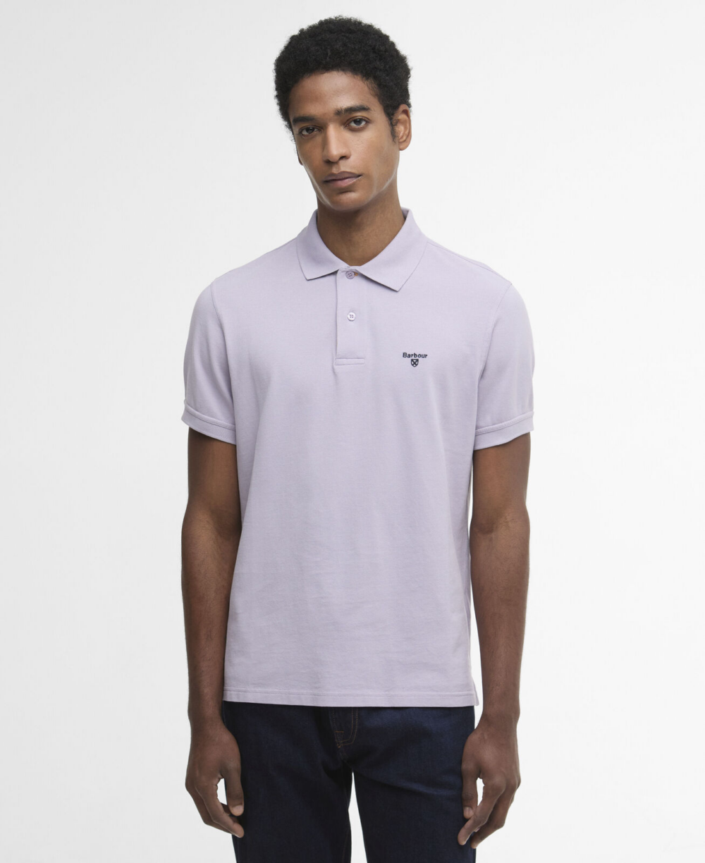 Barbour lw Sports Polo Heather Mist