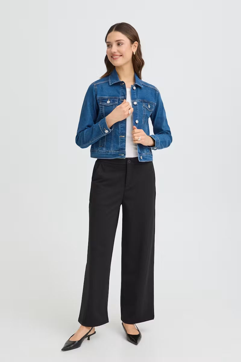 Fransa Denim Jacket Blue S