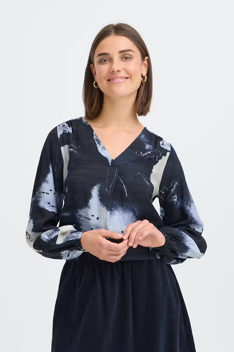 Fransa Frariana Bl 20 Ink Blue Blizzard