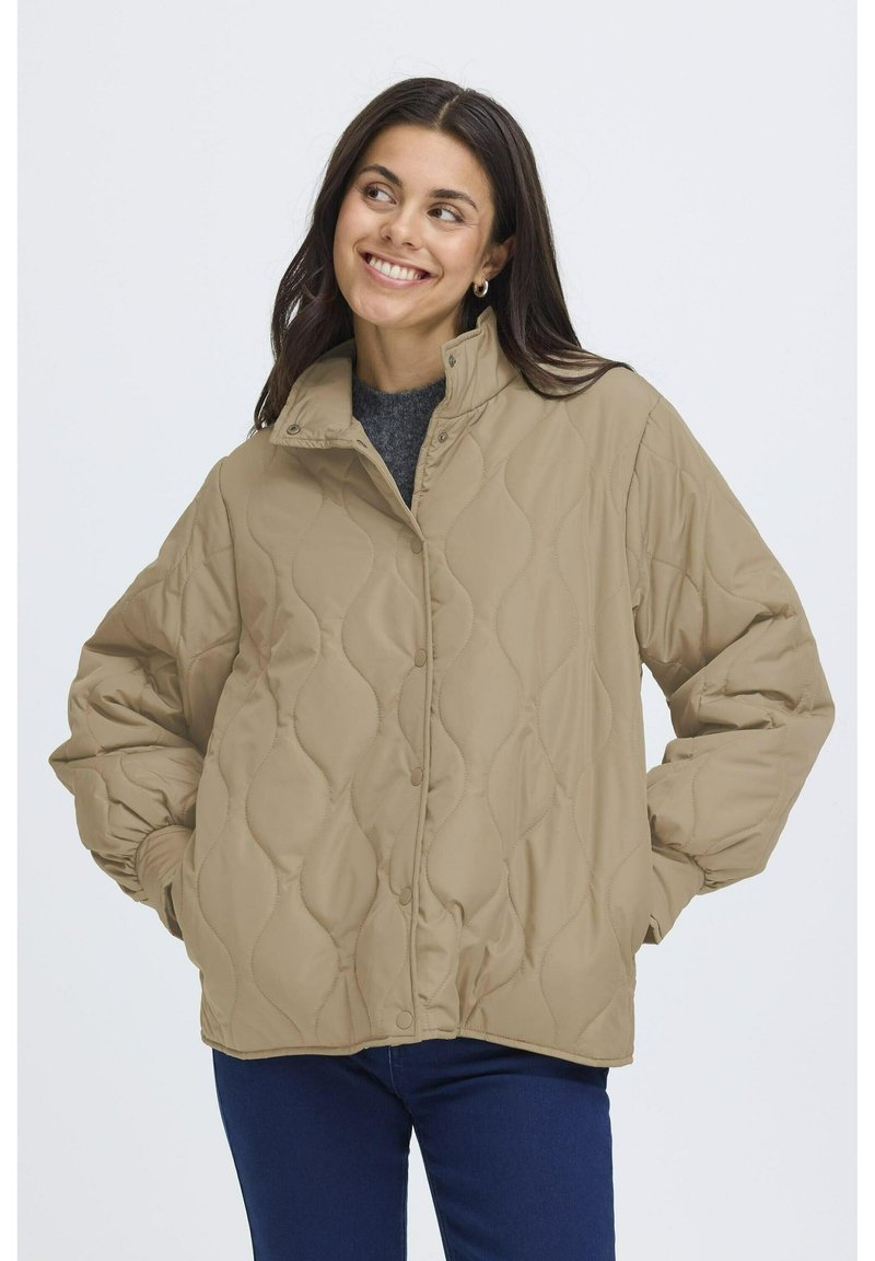 Fransa Fregia Ja Outerwear Desert Taupe