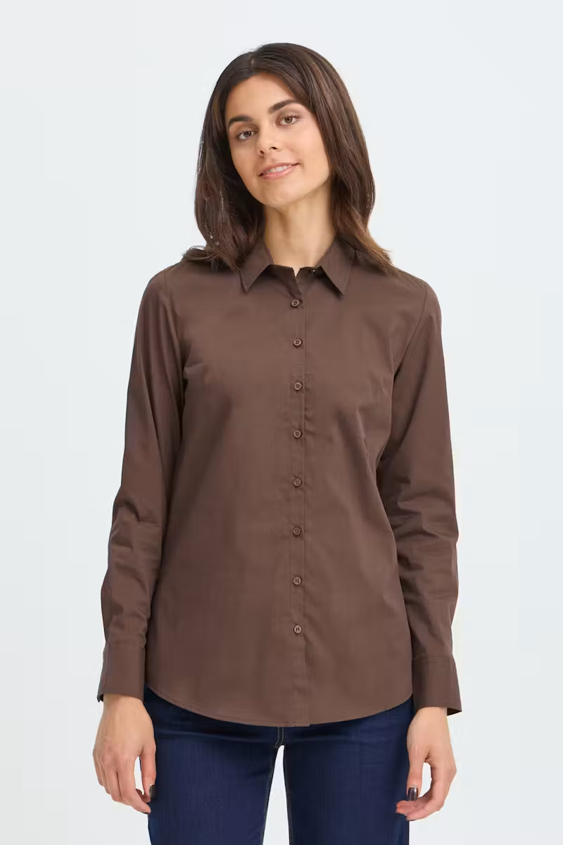 Fransa Frzashirt 1 Shirt Hot Fudge