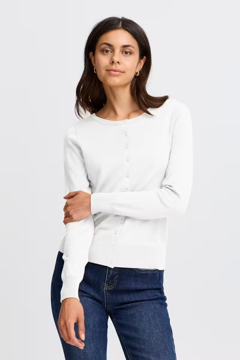 Fransa Knit Cardigan Cardigan Antique