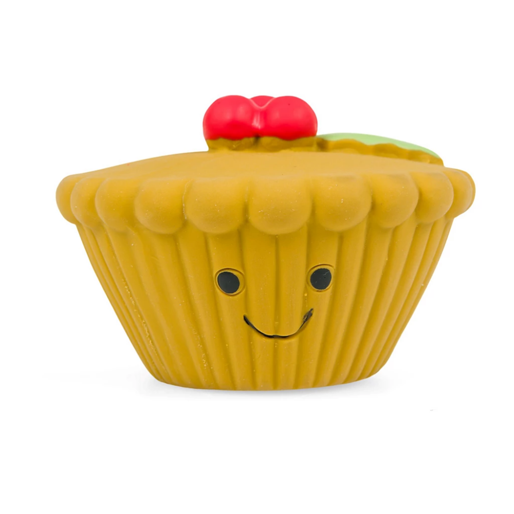 Leisuregrow Misha Mince Pie Latex Christmas Dog Toy