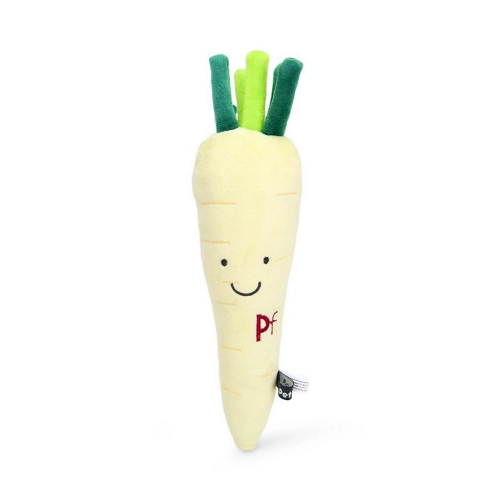Leisuregrow Peter Parsnip Plush Christmas Dog Toy