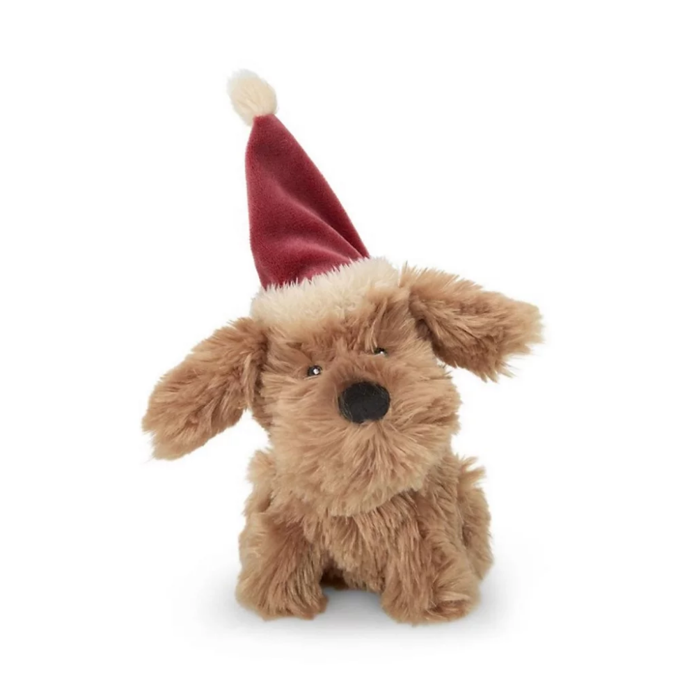 Leisuregrow Stella Scruffy Dog Plush Christmas Dog Toy
