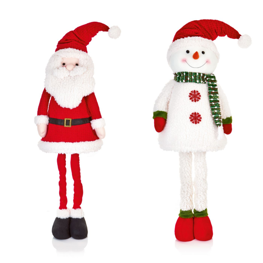 Premier Decorations 1.8cm Plush Christmas Character with Kd