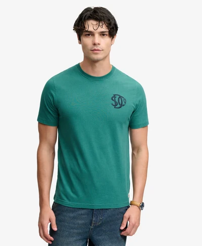 Superdry SD&CO NEON RELAXED TEE Varsity Green