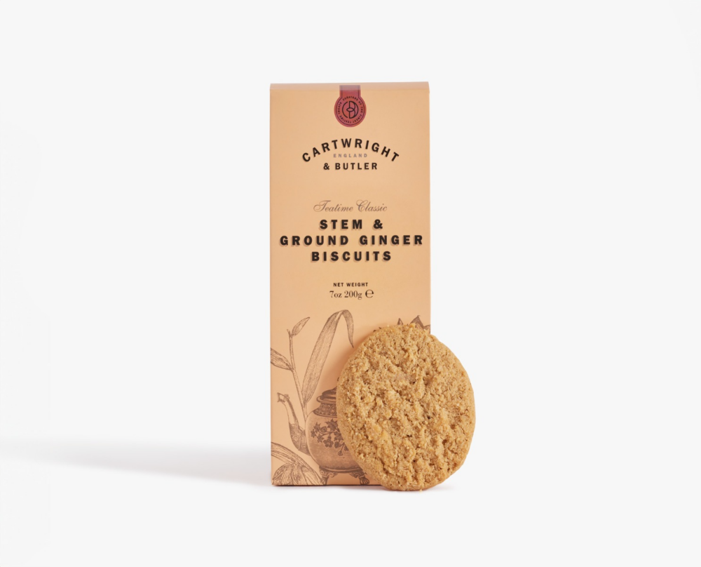 Cartwright & Butler C&B Stem & Ground Ginger Biscuits in Carton 200g